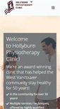 Mobile Screenshot of hollyburnphysio.com